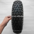 Roue de chariot de plage pneu tubeless 4.10-6 roue de chariot de golf